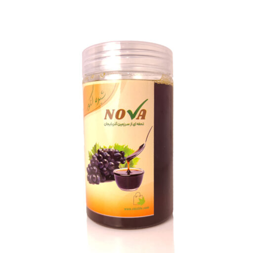 رخ-جلویی-ظرف-650-گرمی-شیره-انگور-دوشاب-ممتاز-خانگی-نووا-pure-grape-